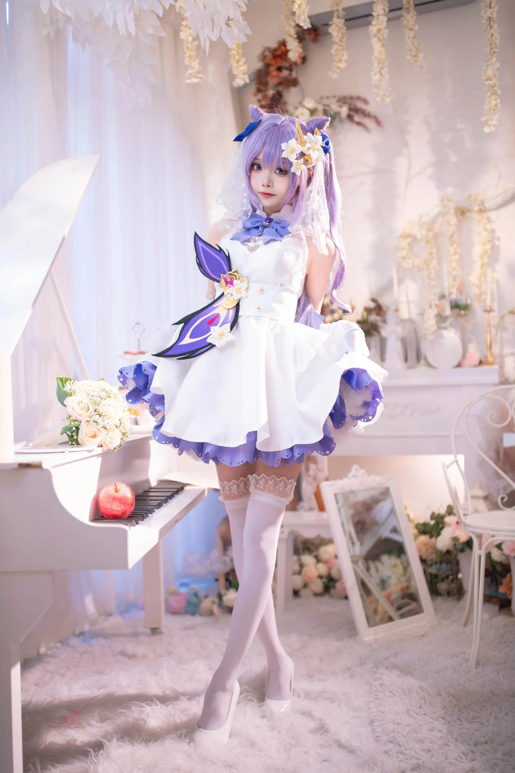 艾西aiwest – NO.02 刻晴花嫁 [40P]插图9